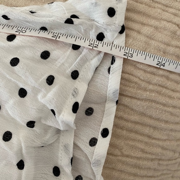 Ardene White sundress with Black Dots - Picture 3 of 5